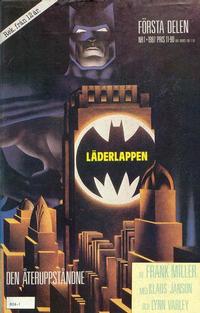 Cover Thumbnail for Läderlappen (Semic, 1987 series) #1/1987