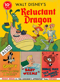 Cover Thumbnail for Four Color (Dell, 1939 series) #13 - Walt Disney's Reluctant Dragon