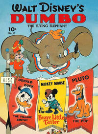 Cover Thumbnail for Four Color (Dell, 1939 series) #17 - Walt Disney's Dumbo the Flying Elephant