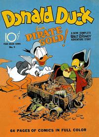 Cover Thumbnail for Four Color (Dell, 1942 series) #9 - Donald Duck Finds Pirate Gold!