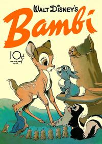 Cover Thumbnail for Four Color (Dell, 1942 series) #12 - Walt Disney's Bambi
