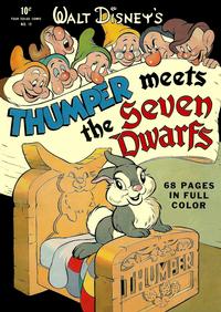 Cover Thumbnail for Four Color (Dell, 1942 series) #19 - Walt Disney's Thumper Meets the Seven Dwarfs