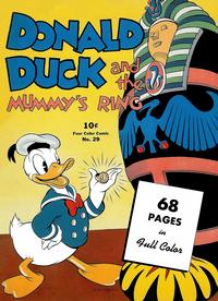 Cover Thumbnail for Four Color (Dell, 1942 series) #29 - Donald Duck and the Mummy's Ring
