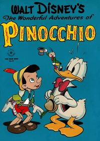Cover Thumbnail for Four Color (Dell, 1942 series) #92 - Walt Disney's The Wonderful Adventures of Pinocchio