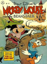 Cover Thumbnail for Four Color (Dell, 1942 series) #157 - Mickey Mouse and the Beanstalk