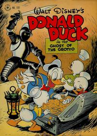 Cover Thumbnail for Four Color (Dell, 1942 series) #159 - Donald Duck in The Ghost of the Grotto