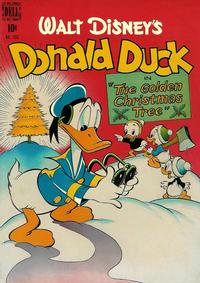 Cover Thumbnail for Four Color (Dell, 1942 series) #203 - Walt Disney's Donald Duck in The Golden Christmas Tree