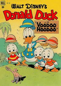 Cover Thumbnail for Four Color (Dell, 1942 series) #238 - Walt Disney's Donald Duck in Voodoo Hoodoo