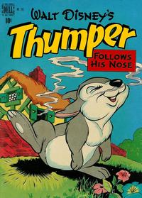 Cover for Four Color (Dell, 1942 series) #243 - Walt Disney's Thumper Follows His Nose