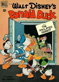 Cover Thumbnail for Four Color (Dell, 1942 series) #282 - Walt Disney's Donald Duck and The Pixilated Parrot