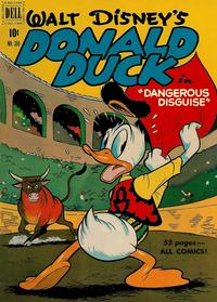 Cover Thumbnail for Four Color (Dell, 1942 series) #308 - Walt Disney's Donald Duck in "Dangerous Disguise"