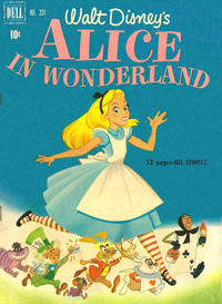 Cover Thumbnail for Four Color (Dell, 1942 series) #331 - Walt Disney's Alice in Wonderland