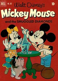Cover for Four Color (Dell, 1942 series) #362 - Walt Disney's Mickey Mouse and the Smuggled Diamonds