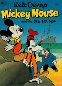 Cover Thumbnail for Four Color (Dell, 1942 series) #411 - Walt Disney's Mickey Mouse and the Old Sea Dog