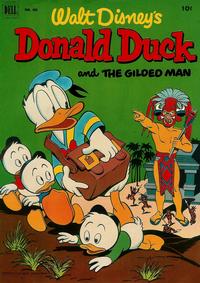 Cover for Four Color (Dell, 1942 series) #422 - Walt Disney's Donald Duck and The Gilded Man