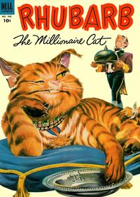 Cover for Four Color (Dell, 1942 series) #466 - Rhubarb, the Millionaire Cat