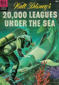Cover Thumbnail for Four Color (Dell, 1942 series) #614 - Walt Disney's 20,000 Leagues Under the Sea