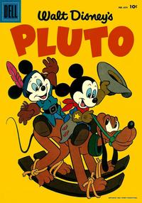 Cover Thumbnail for Four Color (Dell, 1942 series) #654 - Walt Disney's Pluto