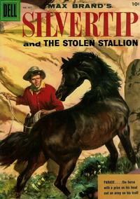 Cover Thumbnail for Four Color (Dell, 1942 series) #667 - Max Brand's Silvertip and the Stolen Stallion