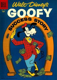 Cover for Four Color (Dell, 1942 series) #702 - Walt Disney's Goofy Success Story