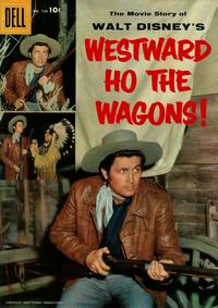 Cover Thumbnail for Four Color (Dell, 1942 series) #738 - Walt Disney's Westward Ho the Wagons!