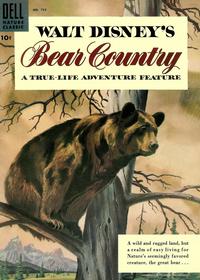 Cover for Four Color (Dell, 1942 series) #758 - Walt Disney's Bear Country