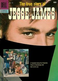 Cover for Four Color (Dell, 1942 series) #757 - The True Story of Jesse James