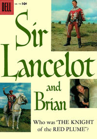 Cover Thumbnail for Four Color (Dell, 1942 series) #775 - Sir Lancelot and Brian