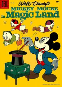 Cover Thumbnail for Four Color (Dell, 1942 series) #819 - Walt Disney's Mickey Mouse in Magic Land