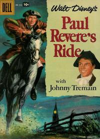 Cover for Four Color (Dell, 1942 series) #822 - Walt Disney's Paul Revere's Ride