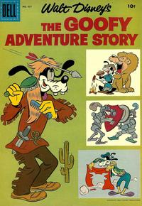 Cover Thumbnail for Four Color (Dell, 1942 series) #857 - Walt Disney's The Goofy Adventure Story