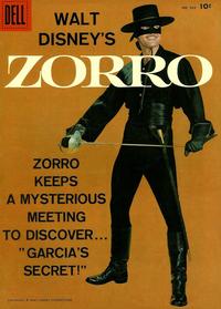 Cover Thumbnail for Four Color (Dell, 1942 series) #933 - Walt Disney's Zorro