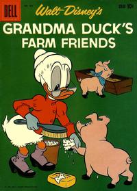 Cover Thumbnail for Four Color (Dell, 1942 series) #965 - Walt Disney's Grandma Duck's Farm Friends