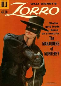 Cover Thumbnail for Four Color (Dell, 1942 series) #1003 - Walt Disney's Zorro