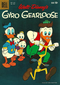 Cover for Four Color (Dell, 1942 series) #1047 - Walt Disney's Gyro Gearloose