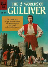 Cover for Four Color (Dell, 1942 series) #1158 - The 3 Worlds of Gulliver