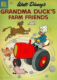 Cover for Four Color (Dell, 1942 series) #1161 - Walt Disney's Grandma Duck's Farm Friends