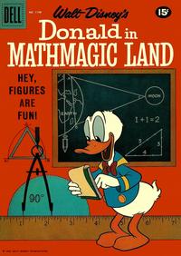 Cover Thumbnail for Four Color (Dell, 1942 series) #1198 - Walt Disney's Donald in Mathmagic Land
