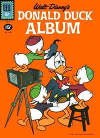 Cover Thumbnail for Four Color (Dell, 1942 series) #1182 - Walt Disney's Donald Duck Album