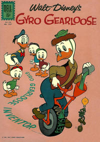 Cover Thumbnail for Four Color (Dell, 1942 series) #1267 - Walt Disney's Gyro Gearloose
