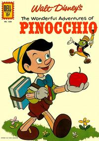 Cover Thumbnail for Four Color (Dell, 1942 series) #1203 - Walt Disney's The Wonderful Adventures of Pinocchio