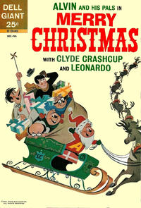 Cover Thumbnail for Alvin and His Pals in Merry Christmas with Clyde Crashcup and Leonardo (Dell, 1963 series) #1