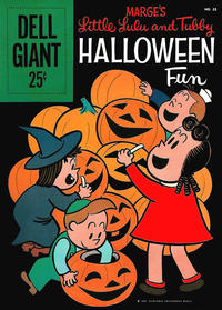Cover for Dell Giant (Dell, 1959 series) #23 - Marge's Little Lulu and Tubby Halloween Fun