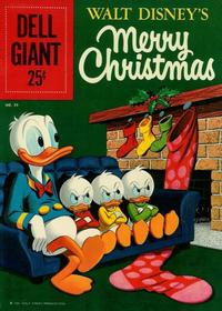 Cover Thumbnail for Dell Giant (Dell, 1959 series) #39 - Walt Disney's Merry Christmas
