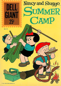 Cover Thumbnail for Dell Giant (Dell, 1959 series) #45 -  Nancy and Sluggo Summer Camp