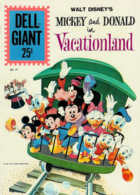 Cover Thumbnail for Dell Giant (Dell, 1959 series) #47 - Walt Disney's Mickey and Donald in Vacationland
