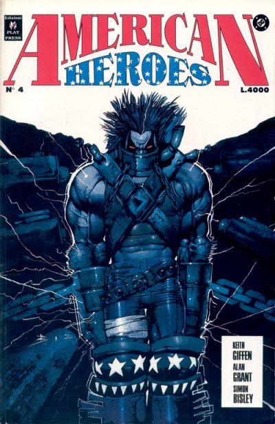 Cover for American Heroes (Play Press, 1991 series) #4