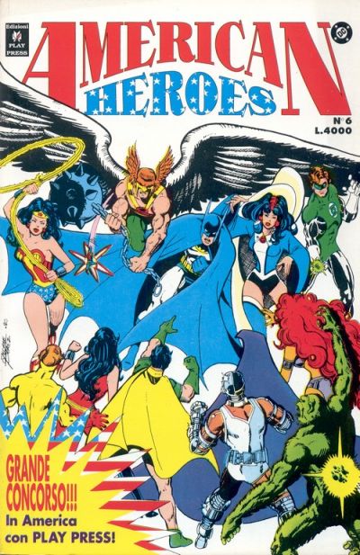 Cover for American Heroes (Play Press, 1991 series) #6