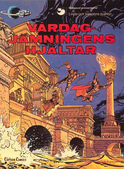 Cover for Linda och Valentins äventyr (Carlsen/if [SE], 1975 series) #8 - Vårdagjämningens hjältar