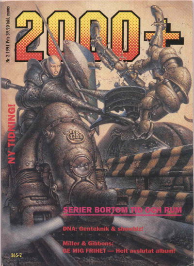 Cover for 2000+ (Epix, 1991 series) #2/1991